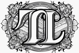 Boyfriend's Initials T A C tattoo idea