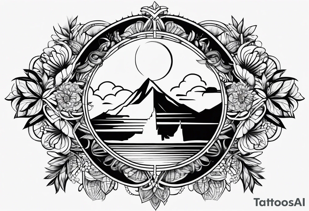 The word pura vida tattoo idea