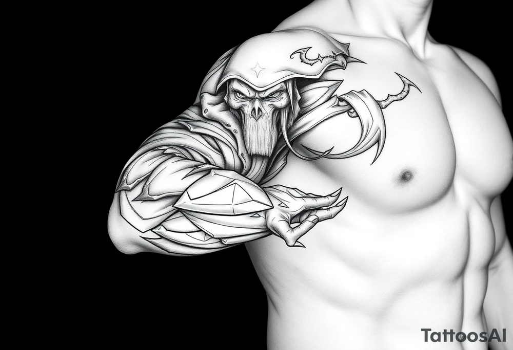 arcane mage tattoo idea