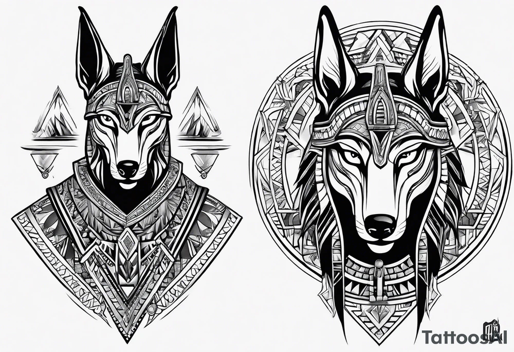 Anubis tattoo idea