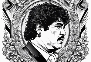 Maradona napoli tattoo idea