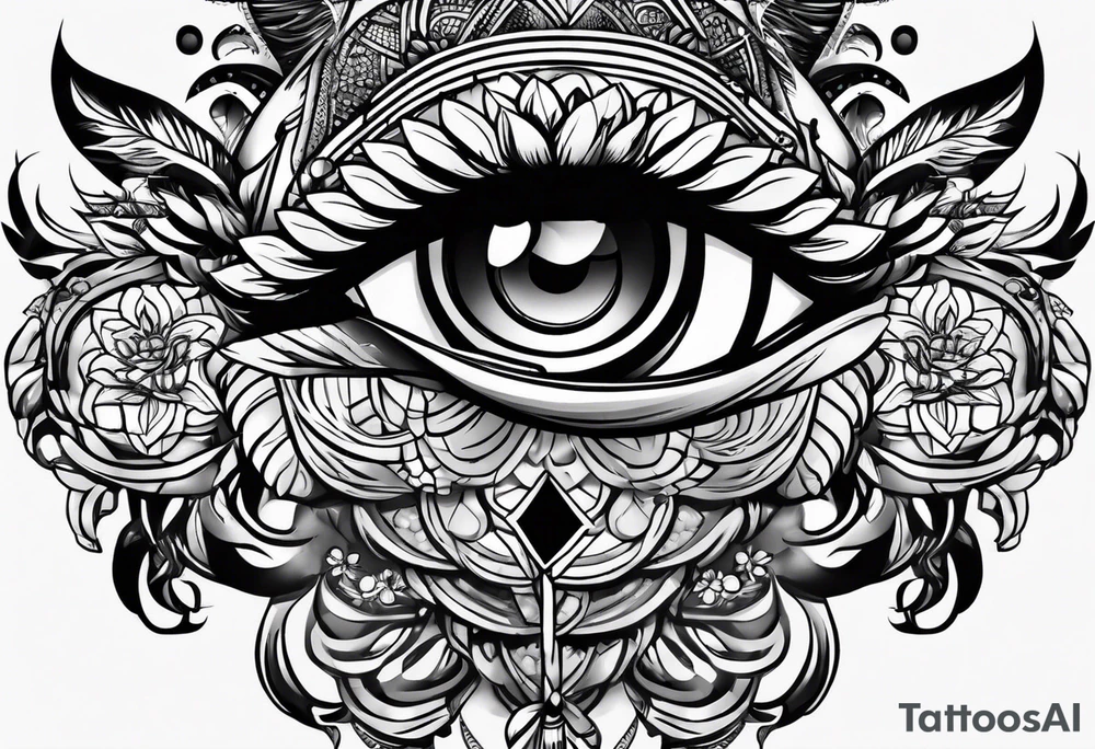 Cameroun design tattoo idea