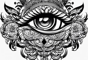 Cameroun design tattoo idea