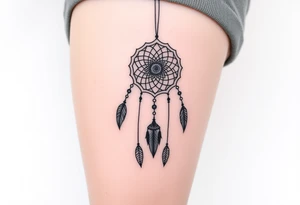 dreamcatcher tattoo idea