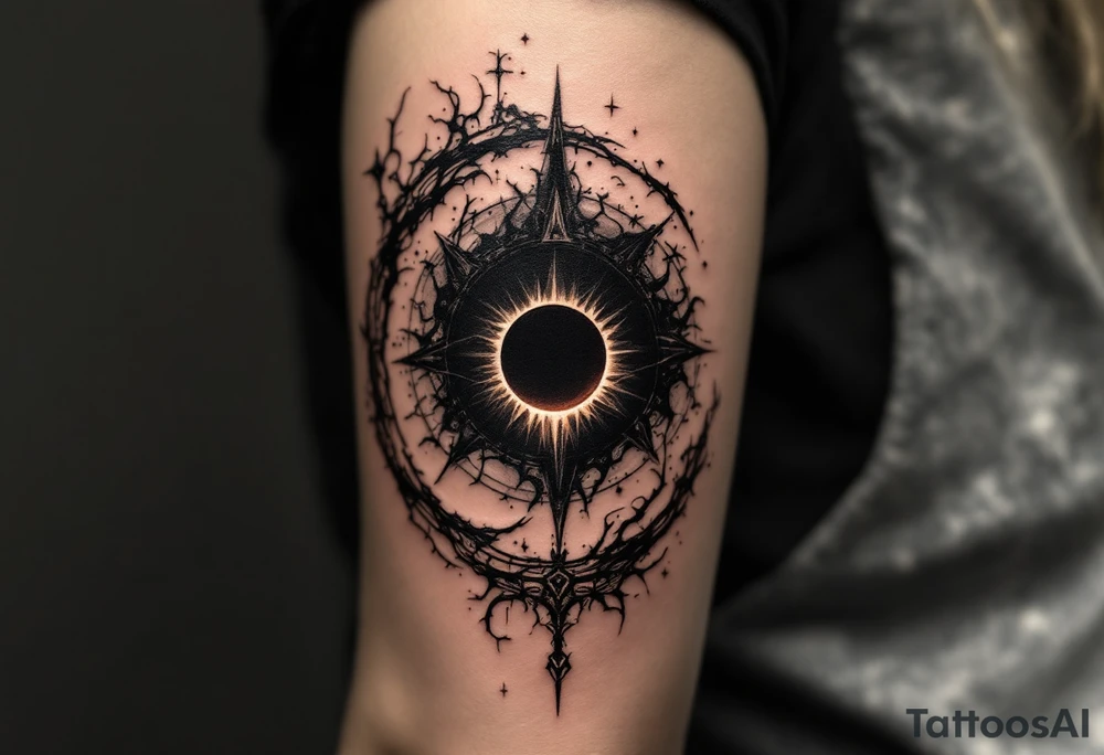 Dark Eclipse  ending everything tattoo idea
