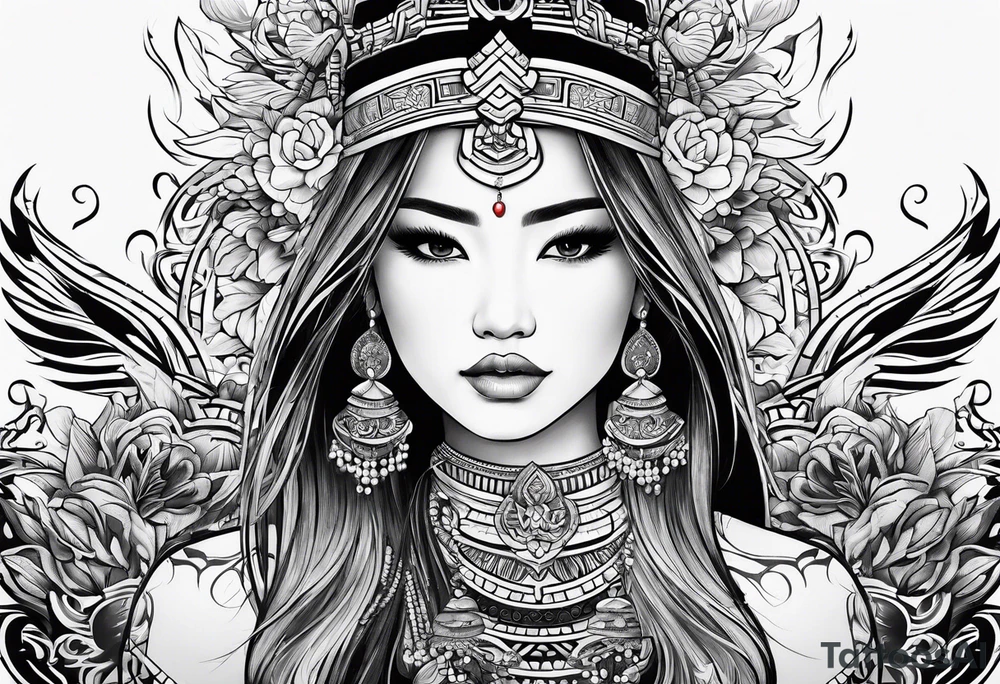 Vietnam line tattoo idea