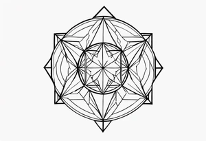 Sacred Geometry tattoo idea