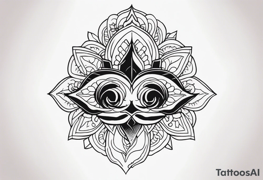 dark tattoo idea