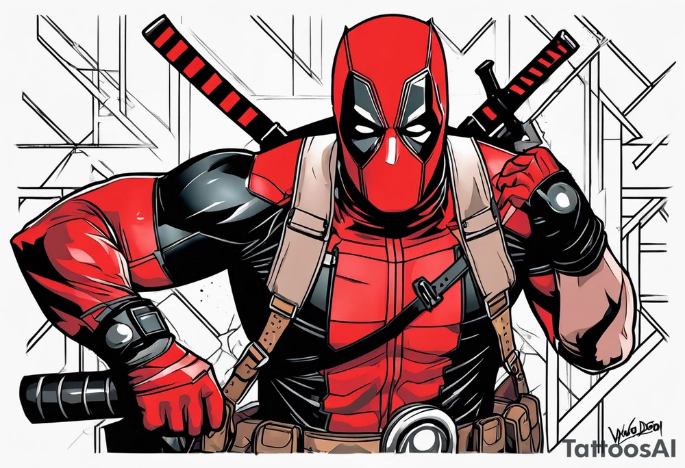Wade wilson criminal
Not from dead pool tattoo idea