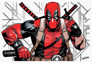 Wade wilson criminal
Not from dead pool tattoo idea