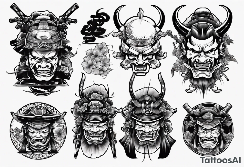 samurai tattoo idea