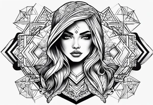 Girl power tattoo idea