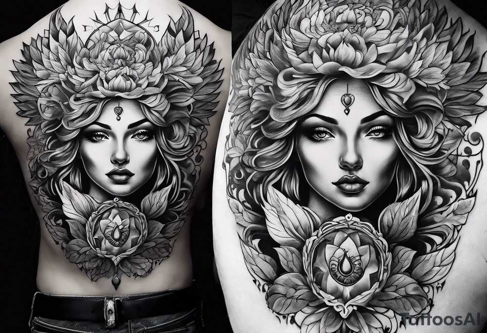wisdom growth forgiveness loyalty enlightenment love respect tattoo idea
