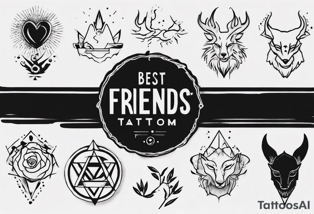 Best friends tattoo idea