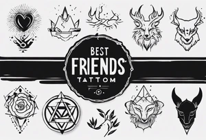 Best friends tattoo idea