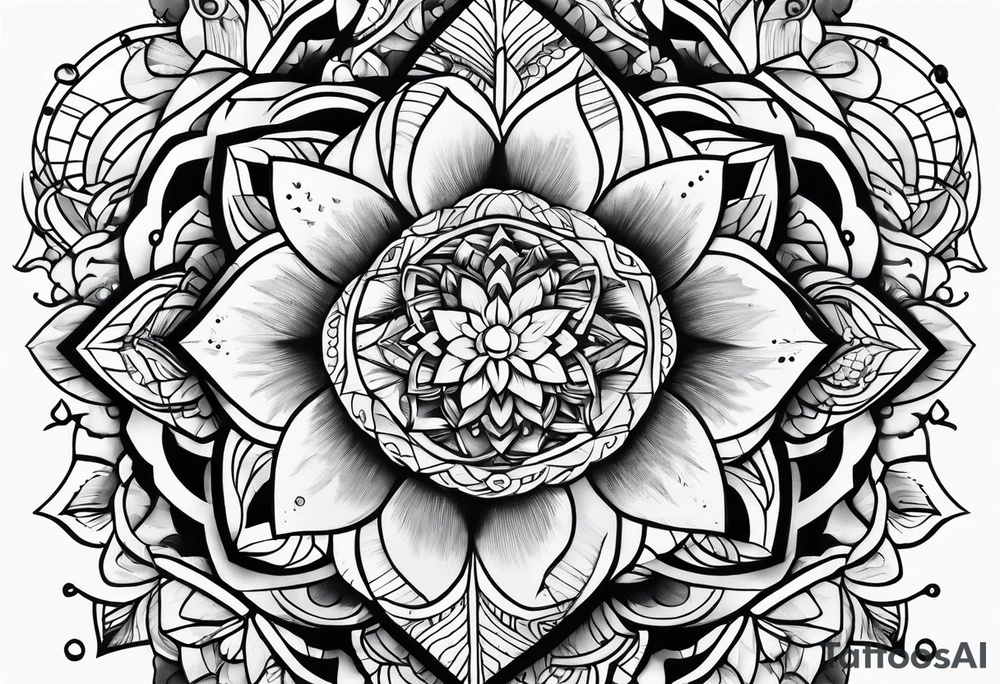 here and now tattoo idea
