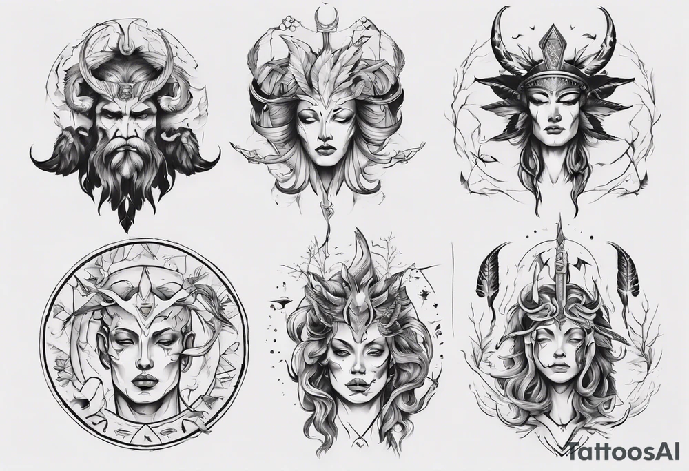 mythology tattoo idea