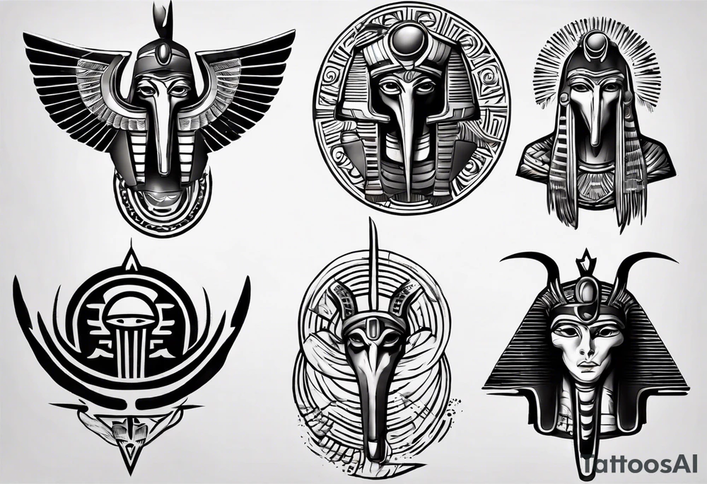 the legend horus tattoo idea