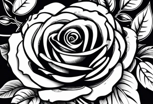 roses dates tattoo idea