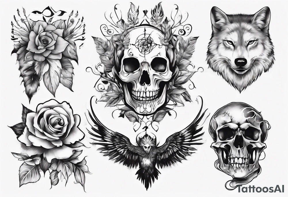 Скорбь за родителями tattoo idea