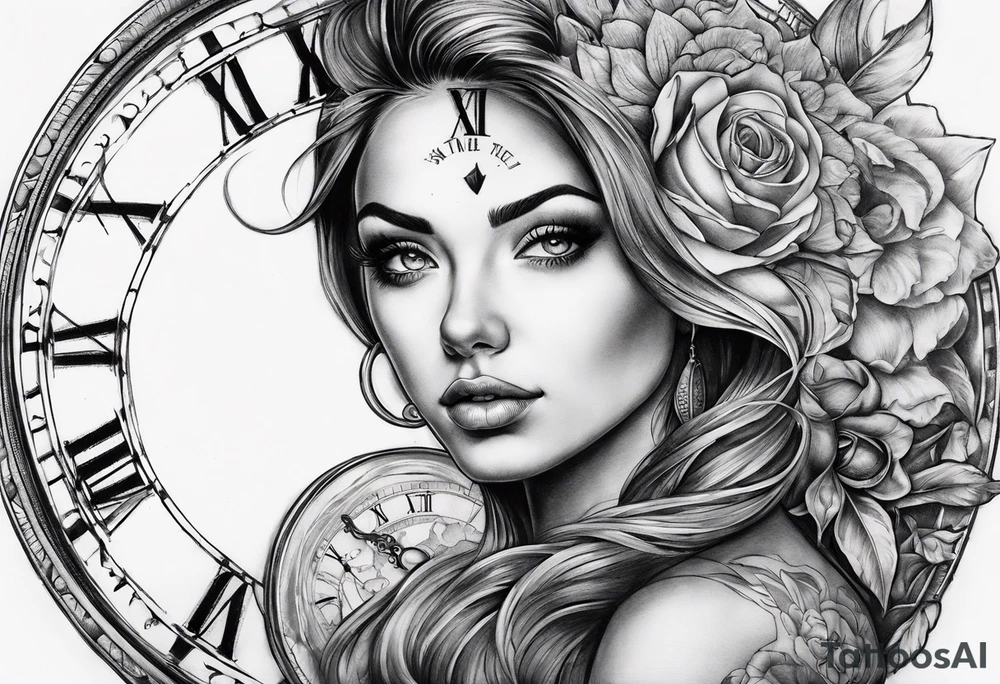 Time consumes all tattoo idea