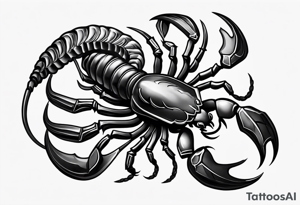 Scorpion tattoo idea