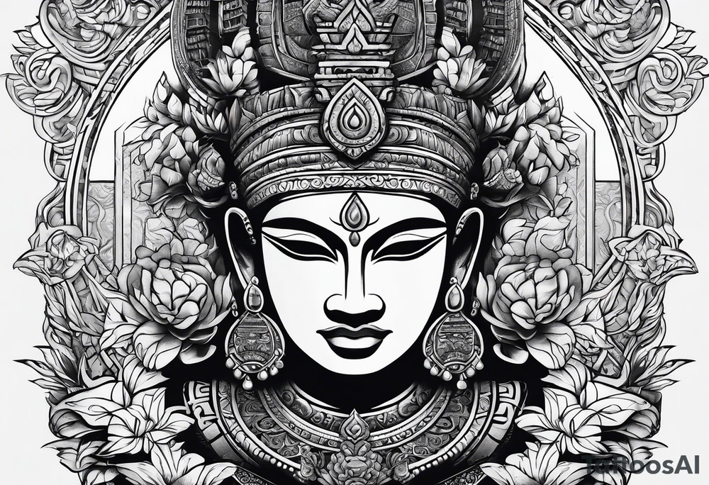 Angkor watt tattoo idea