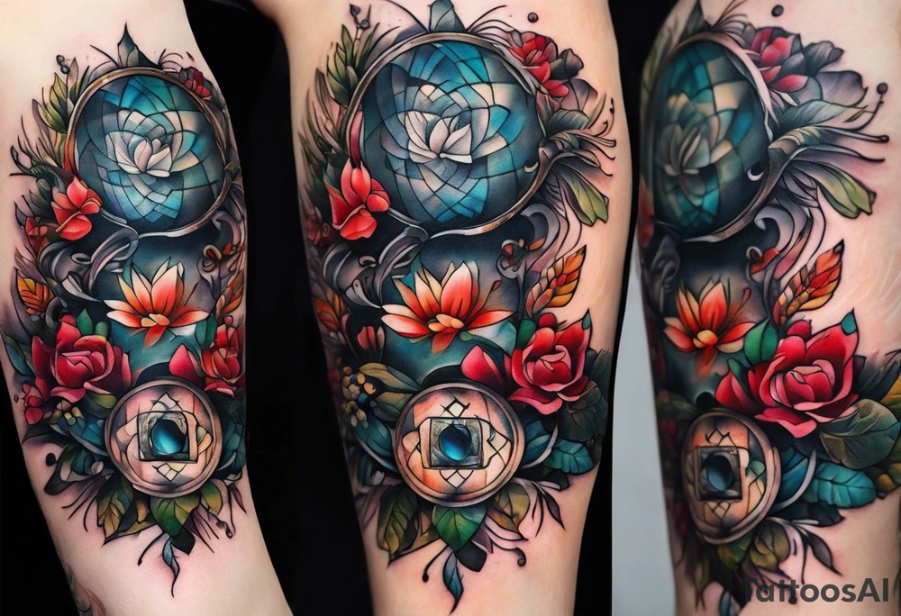 Hand tattoo tattoo idea