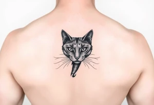 Black Cat tattoo idea