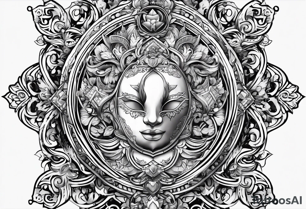 escudo espartano tattoo idea