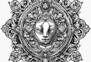 escudo espartano tattoo idea