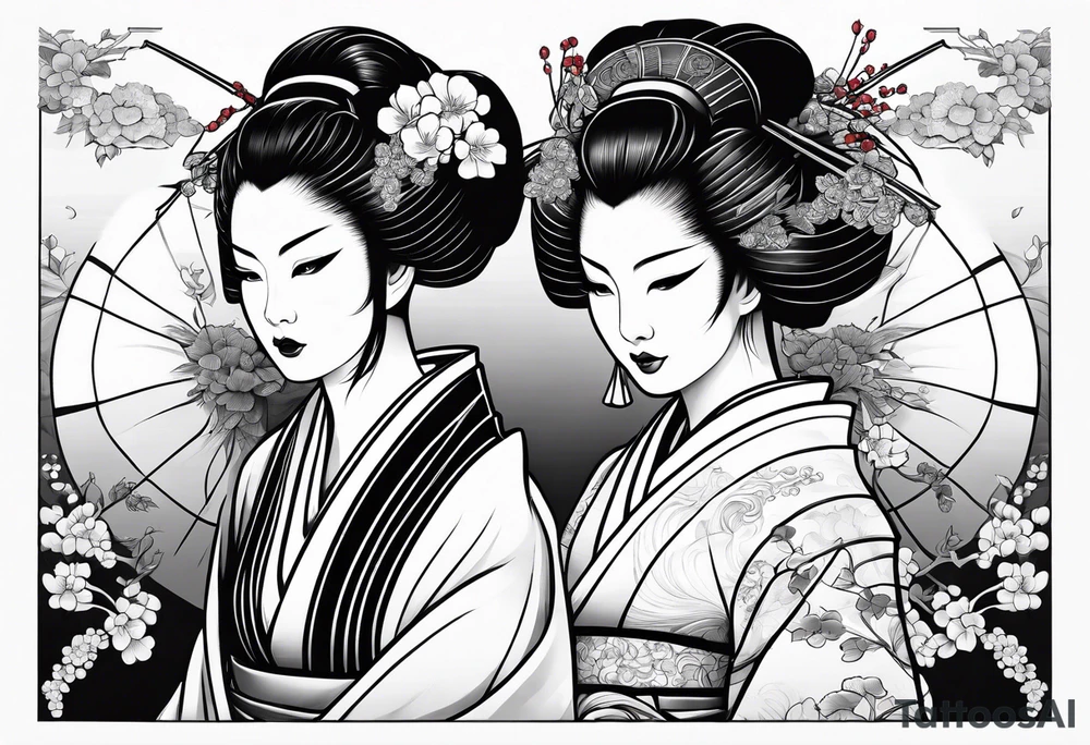 Geisha tattoo idea