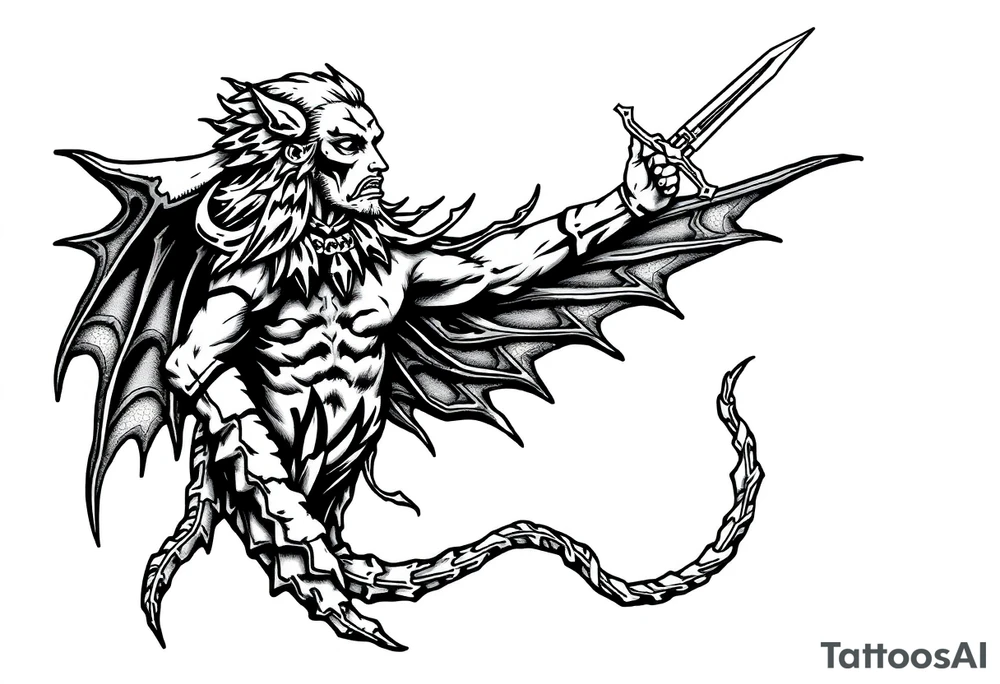 Atlantis tattoo idea