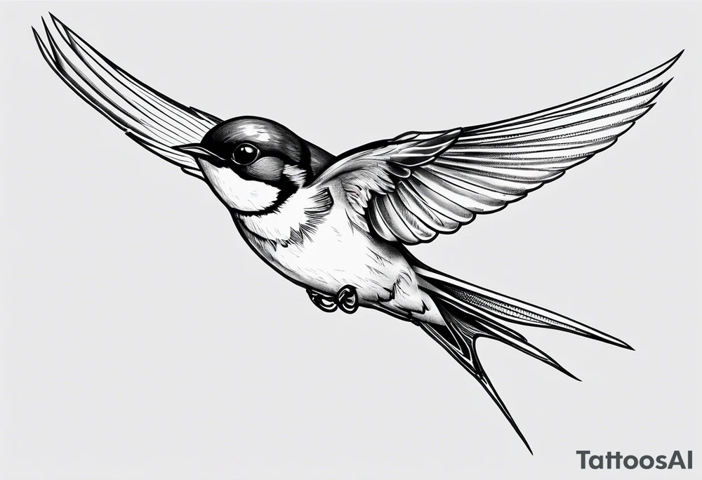 Swallow tattoo idea