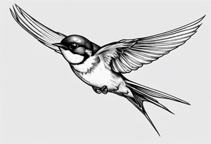 Swallow tattoo idea