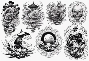 Wasser Geist tattoo idea
