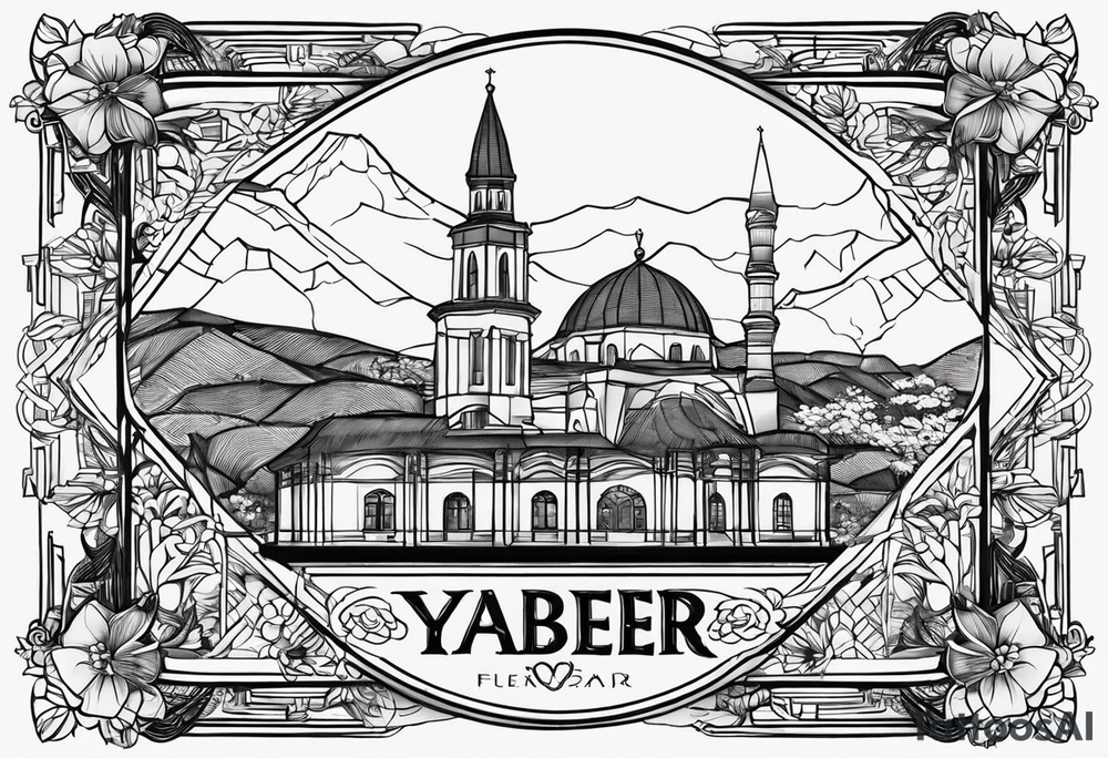 I want to mix something that represents my mothers lastname "Yaber" which originates from Lebanon and my fathers lastname "Kleinert" which is german tattoo idea