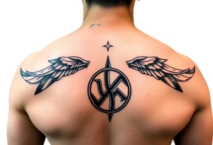 generate tattoos that are exactly similar to nazi prison gang ones, no imperfections and PNG format, no body, just black and white. tattoo idea