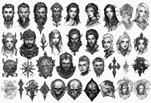 path of exile tattoo idea