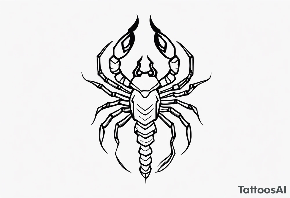 Scorpio tattoo idea