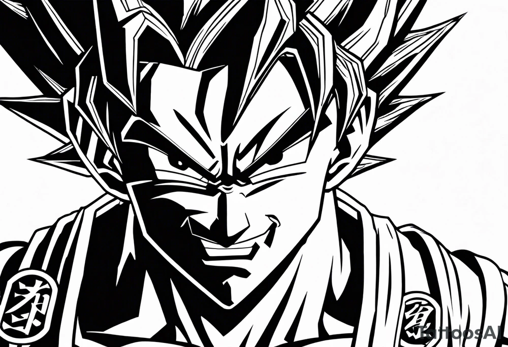 dragonball z tattoo idea