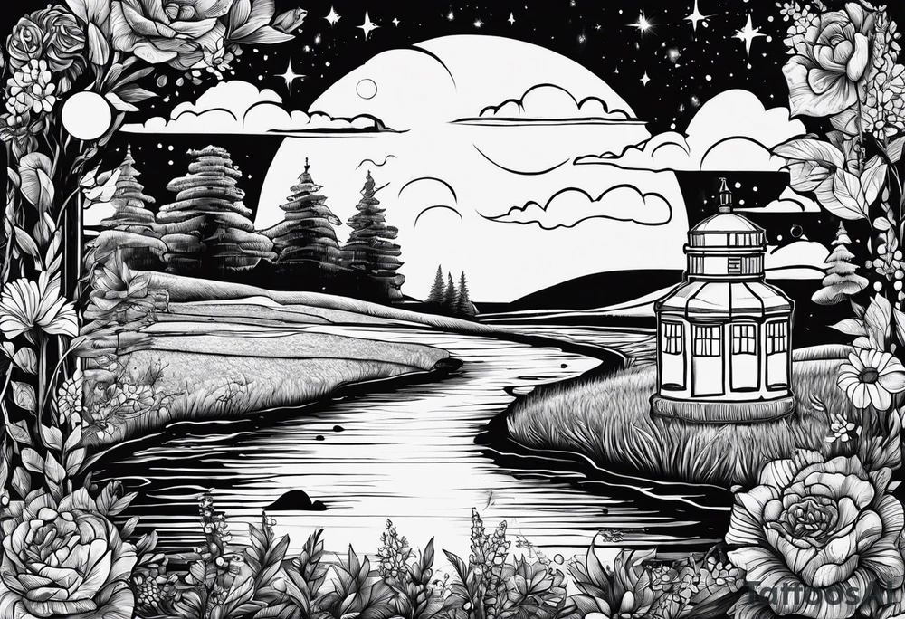 River songs diary from doctor who with the words "We're all stories in the end" tattoo idea