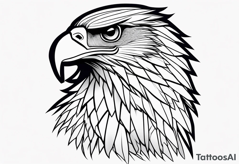 Philippine eagle tattoo idea