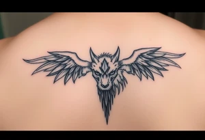 She overcame everything that was meant to destroy her tattoo idea