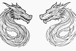 Smaug with the doctor tattoo idea