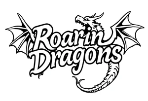 roaring dragons tattoo idea