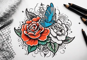 heaven vintage tattoo style old school traditional tattoo idea