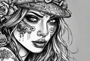 Zombie tattoo idea