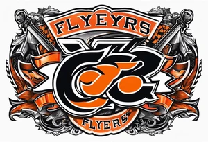 philadelphia flyers tattoo idea
