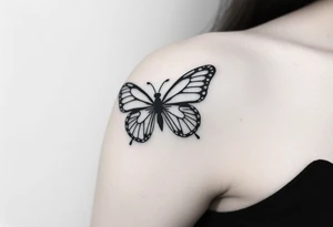 Butterfly tattoo idea